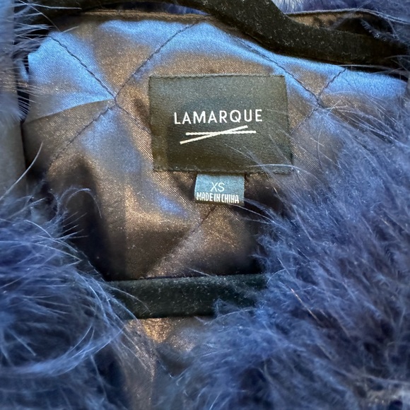 Lamarque faux fur jacket XS - Picture 2 of 2